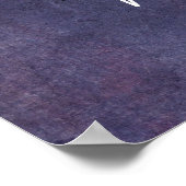 Fügen Sie Ihren benutzerdefinierten Text subtile d Poster (Ecke)