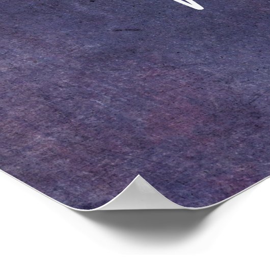 Fügen Sie Ihren benutzerdefinierten Text subtile d Poster (Ecke)