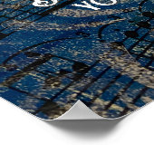 Fügen Sie Ihren benutzerdefinierten Text zu DIY Bl Poster (Ecke)