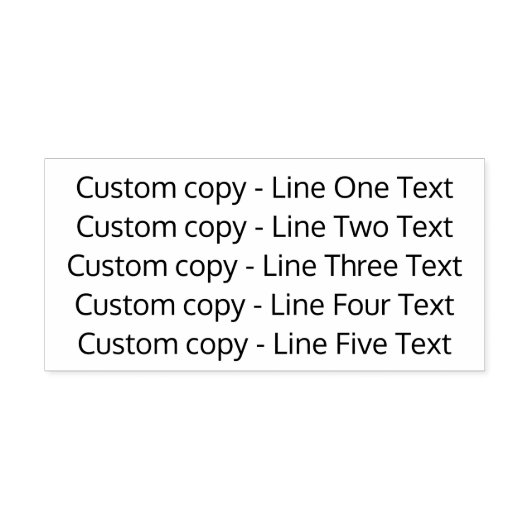 Fügen Sie Ihren bevorzugten Text hinzu - Serif mit Permastempel (Design)