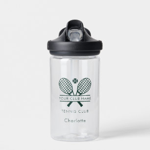 Fügen Sie Ihren Club-Namen Tennis Sports Green Bel Trinkflasche