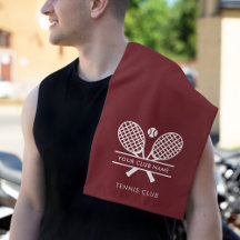 Fügen Sie Ihren Clubnamen Tennis Team Burgundy hin