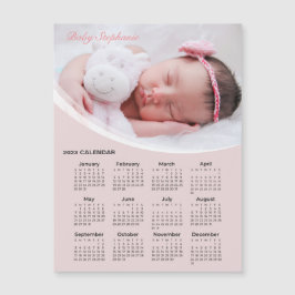 Fügen Sie Ihren eigenen Baby Foto 2023 Kalender hi Magnetkarte