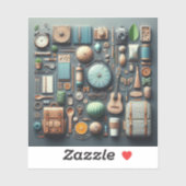 Fügen Sie Ihren eigenen benutzerdefinierten "Custo Aufkleber (Blatt)