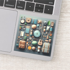 Fügen Sie Ihren eigenen benutzerdefinierten "Custo Aufkleber