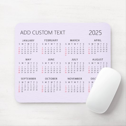 Fügen Sie Ihren eigenen benutzerdefinierten Text 2 Mousepad (Mit Mouse)