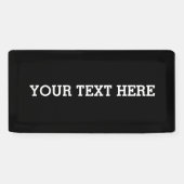 Fügen Sie Ihren eigenen benutzerdefinierten Text h Banner (Horizontal)