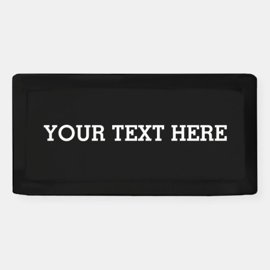 Fügen Sie Ihren eigenen benutzerdefinierten Text h Banner (Horizontal)