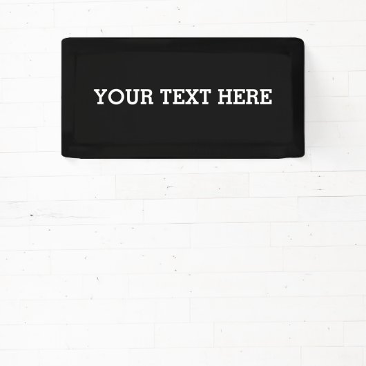 Fügen Sie Ihren eigenen benutzerdefinierten Text h Banner (InSitu)