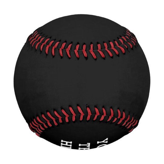 Fügen Sie Ihren eigenen benutzerdefinierten Text h Baseball (Rückseite)