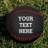 Fügen Sie Ihren eigenen benutzerdefinierten Text h Baseball