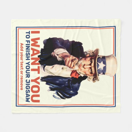 Fügen Sie Ihren eigenen benutzerdefinierten Text h Fleecedecke (Vorderseite (Horizontal))