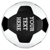 Fügen Sie Ihren eigenen benutzerdefinierten Text h Fußball (Gedreht)