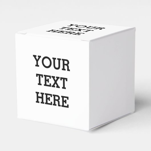 Fügen Sie Ihren eigenen benutzerdefinierten Text h Geschenkschachtel (Vorderseite)