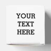 Fügen Sie Ihren eigenen benutzerdefinierten Text h Geschenkschachtel (Oben)