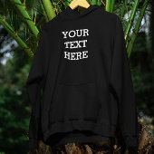 Fügen Sie Ihren eigenen benutzerdefinierten Text h Hoodie