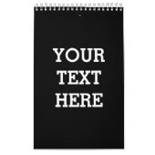 Fügen Sie Ihren eigenen benutzerdefinierten Text h Kalender (Titelbild)