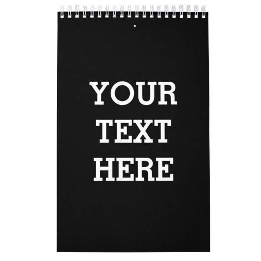 Fügen Sie Ihren eigenen benutzerdefinierten Text h Kalender (Titelbild)