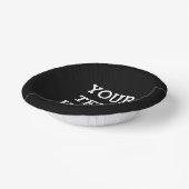 Fügen Sie Ihren eigenen benutzerdefinierten Text h Pappteller (Gewinkelt)