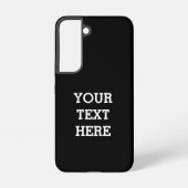 Fügen Sie Ihren eigenen benutzerdefinierten Text h Samsung Galaxy Hülle (Rückseite)