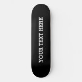 Fügen Sie Ihren eigenen benutzerdefinierten Text h Skateboard (Vorderseite)