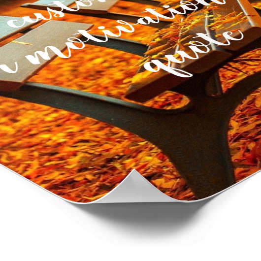 Fügen Sie Ihren eigenen benutzerdefinierten Text o Poster (Ecke)