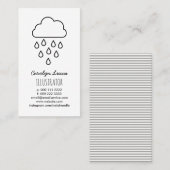 Fügen Sie Ihren eigenen Beruflichen Illustrator hi Visitenkarte (Vorne/Hinten)