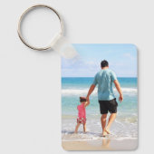 Fügen Sie Ihren eigenen Foto und/oder Text Metal S Schlüsselanhänger (Vorderseite)