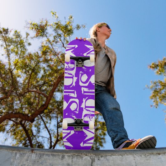 Fügen Sie Ihren eigenen Individuelle Name Personal Skateboard (Außenbereich 1)