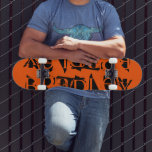 Fügen Sie Ihren eigenen Individuelle Name Personal Skateboard<br><div class="desc">Das Personalisierte Skateboard mit Ihrem eigenen Individuelle Name ist mit Ihrem personalisierten Namen in der modernen schwarzen Typografie auf einem einfachen orangefarbenen Hintergrund ausgestattet. Personalisieren Sie diese, indem Sie den Text in dem dafür vorgesehenen Textfeld bearbeiten. Geben Sie Ihrem Lieblingskateboarder zu Weihnachten, Geburtstag oder Ihrer BESTE FREUNDIN ein maßgeschneidertes Geschenk,...</div>