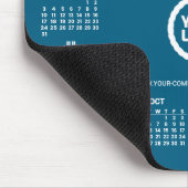 Fügen Sie Ihren eigenen Logo 2026 Kalender Mauspad (Ecke)