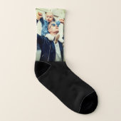 Fügen Sie Ihren eigenen personalisierten Text und  Socken (Links - Innen)