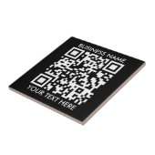 Fügen Sie Ihren eigenen QR Code Text Scan Minimal Fliese (Seite)