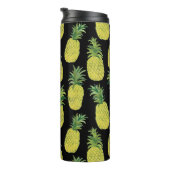 Fügen Sie Ihren eigenen Text hinzu! Ananas-Party W Thermosbecher (Nach rechts gedreht)