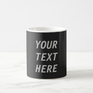 Fügen Sie Ihren eigenen Text hinzu  Kaffeetasse