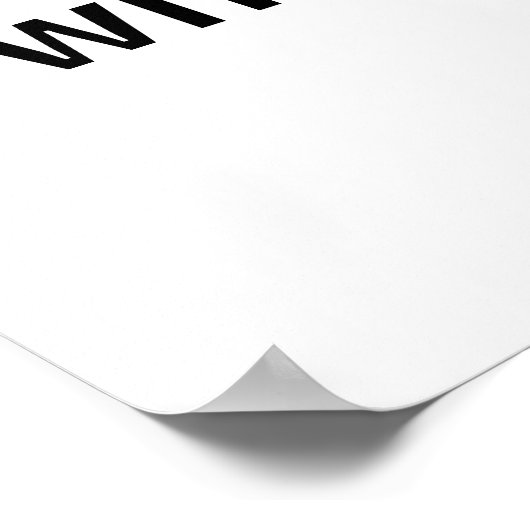 Fügen Sie Ihren eigenen Text hinzu. Poster (Ecke)