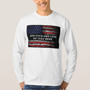 Fügen Sie Ihren eigenen Text in den T - Shirt der 
