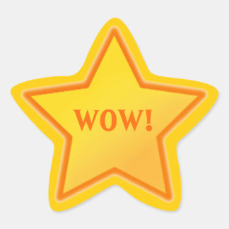 Fügen Sie Ihren eigenen Text-Star-Aufkleber hinzu Stern-Aufkleber
