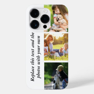 Fügen Sie Ihren eigenen Text und Bilder hinzu Case-Mate iPhone 14 Pro Hülle