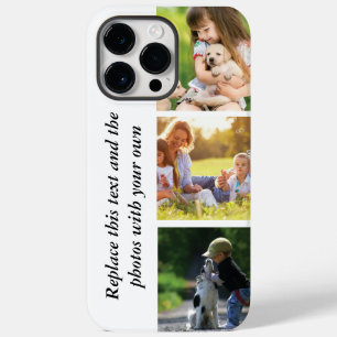 Fügen Sie Ihren eigenen Text und Bilder hinzu Case-Mate iPhone 14 Pro Max Hülle