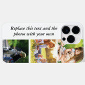 Fügen Sie Ihren eigenen Text und Bilder hinzu Case-Mate iPhone Hülle (Rückseite (Horizontal))