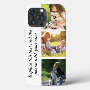 Fügen Sie Ihren eigenen Text und Bilder hinzu Case-Mate iPhone Hülle
