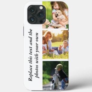 Fügen Sie Ihren eigenen Text und Bilder hinzu Case-Mate iPhone Hülle