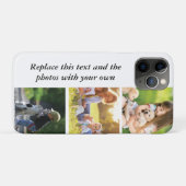 Fügen Sie Ihren eigenen Text und Bilder hinzu Case-Mate iPhone Hülle (Rückseite (Horizontal))