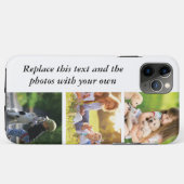 Fügen Sie Ihren eigenen Text und Bilder hinzu Case-Mate iPhone Hülle (Rückseite (Horizontal))
