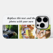 Fügen Sie Ihren eigenen Text und Bilder hinzu Case-Mate iPhone Hülle (Rückseite (Horizontal))