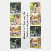 Fügen Sie Ihren eigenen Text und Bilder hinzu Geschirrtuch (Vertikal)