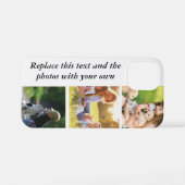 Fügen Sie Ihren eigenen Text und Bilder hinzu iPhone Hülle (Rückseite (Horizontal))