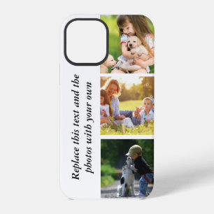 Fügen Sie Ihren eigenen Text und Bilder hinzu  iPhone 12 Pro Hülle