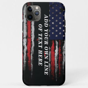 Fügen Sie Ihren eigenen Text unter der amerikanisc Case-Mate iPhone Hülle